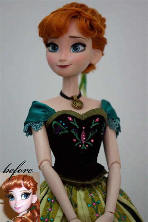 Anna Of Arendelle Ooak Doll By Lulemee On Deviantart