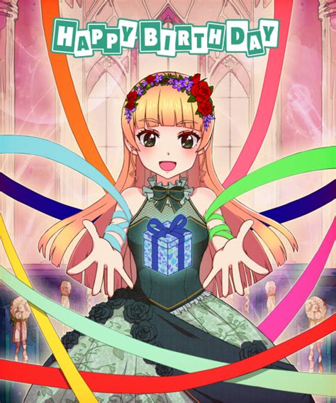 すみれ誕生日おめでとう Ibispaint