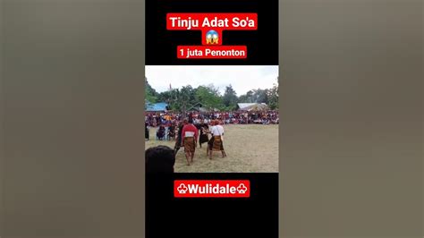 Tinju Adat Flores Ngada Bajawa Etu Sport Sagi Mauponggo