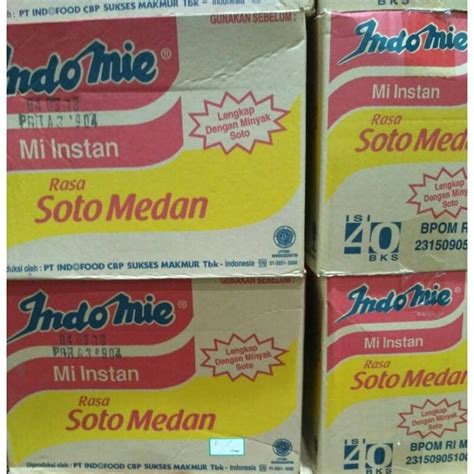 Jual Indomie Soto Medan 1 Dus Shopee Indonesia