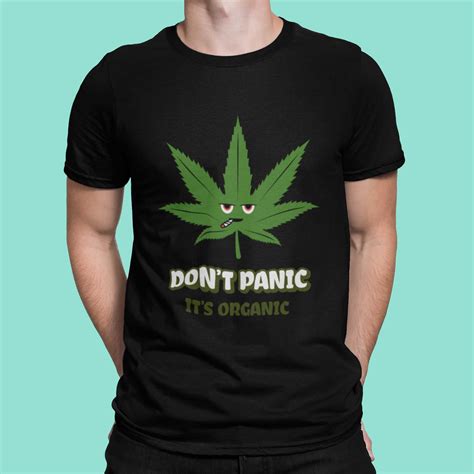 Tshirt Homme Don T Panic It S Organic SUBLIMATION