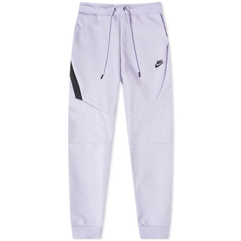 Nike Tech Fleece Jogger Lavender Mist And Black End Us