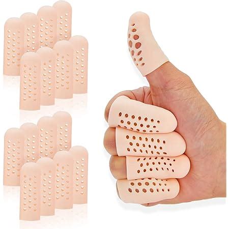 Amazon Gel Finger Protectors Finger Caps Silicone Fingertips