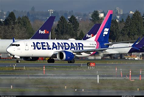 Icelandair Boeing Ng Max Tf Icu Photo Airfleets Aviation