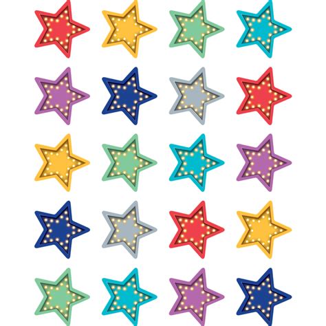 Marquee Stars Stickers TCR5480 Teacher Created Resources