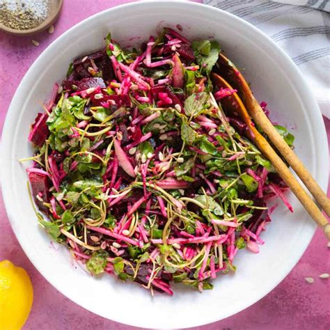 Roasted Beet And Apple Salad Peel With Zeal