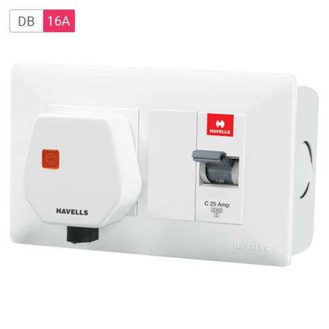 Havells A Mcb Dboxx Combo With Sheet Steel Enclosure Mykit Buy