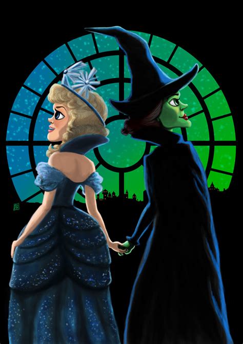 Artstation Elphaba And Glinda Wicked