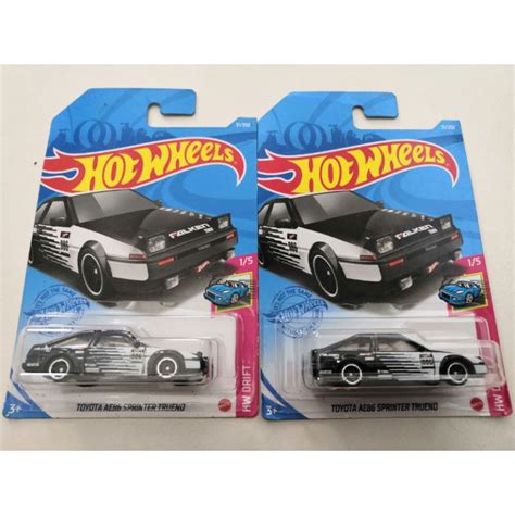 Hot Wheels Toyota AE Sprinter Trueno Car Culture Slide