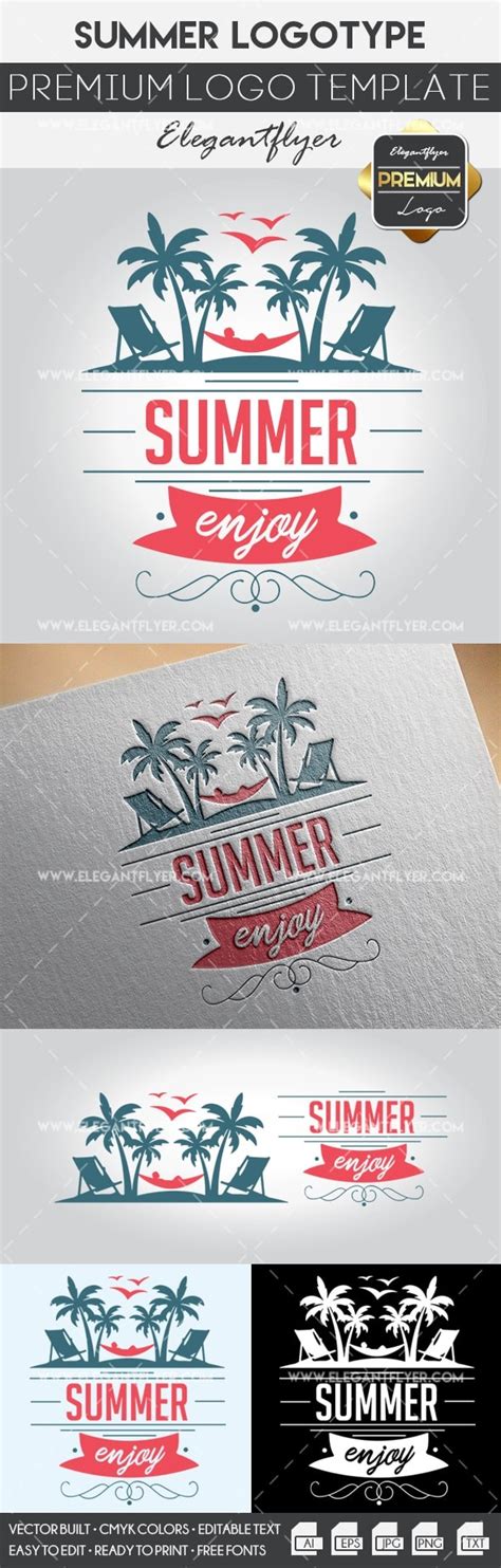 Summer - Premium Logo Template - 10019365 | by ElegantFlyer