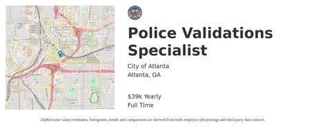 City Of Atlanta Police Validations Specialist Job Atlanta