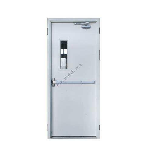 China Customized Steel Fire Doors With Panic Lock Suppliers