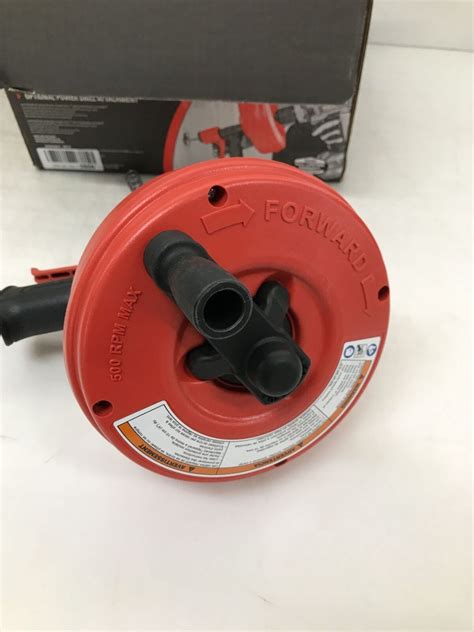 RIDGID POWER SPIN Rohrreinigungsgerät mit Autofeed 7 6 m 57043