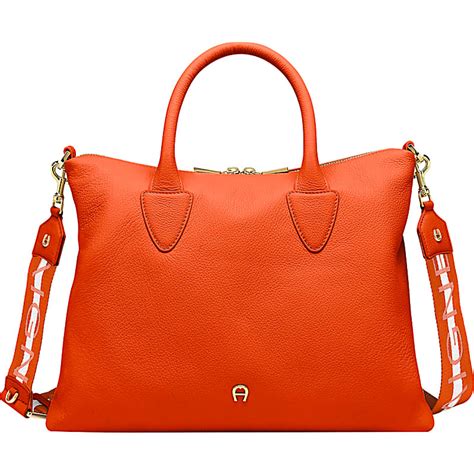 ZITA Handtasche M Marigold Orange - Taschen - Damen - AIGNER Club