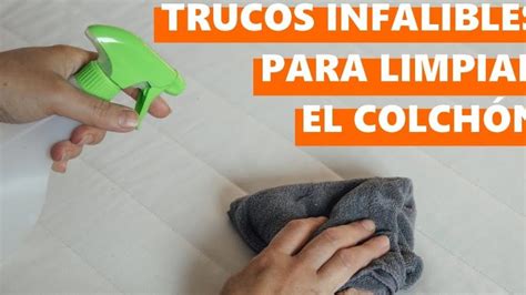 Limpia de forma efectiva un colchón orinado en casa