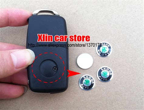 Купить Skoda сплава авто брелок для ключей автомобиля эмблема Брелок ...