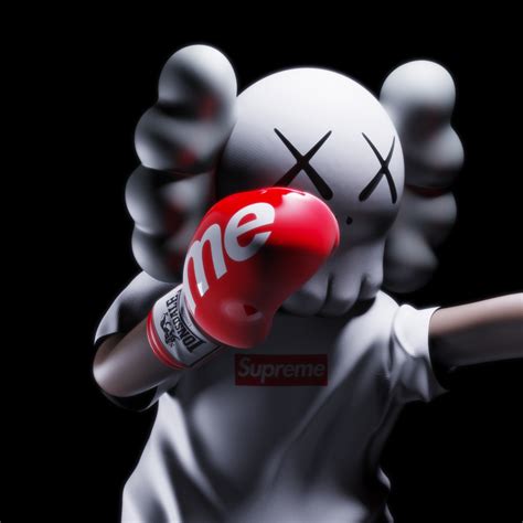 Kaws Boxing Supreme On Behance