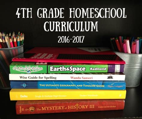 4th Grade Homeschool Curriculum - Janelle Knutson