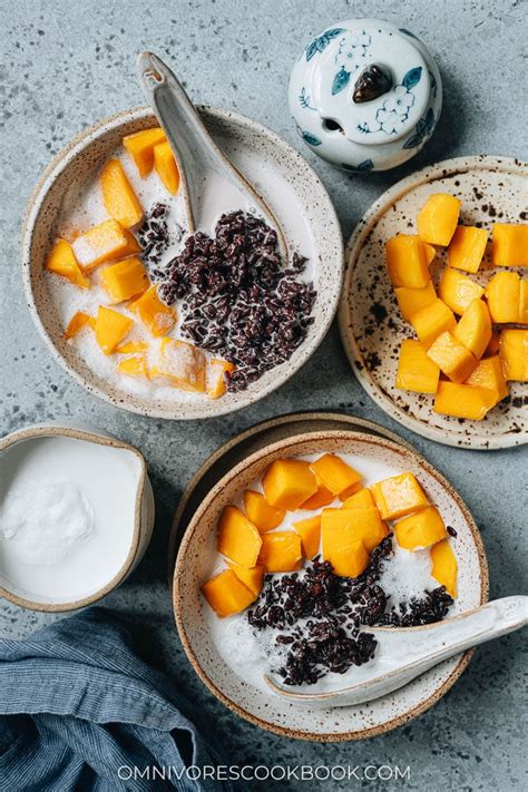 Black Rice Pudding With Coconut Milk Omnivore S Cookbook