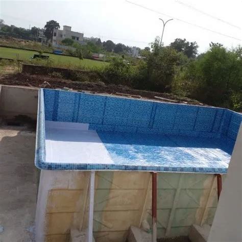 Blue FRP Swimming Pool For Hotels Resorts 5 Feet At Rs 900000 Strip