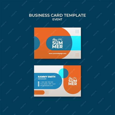 Free Psd Flat Design Pool Party Template