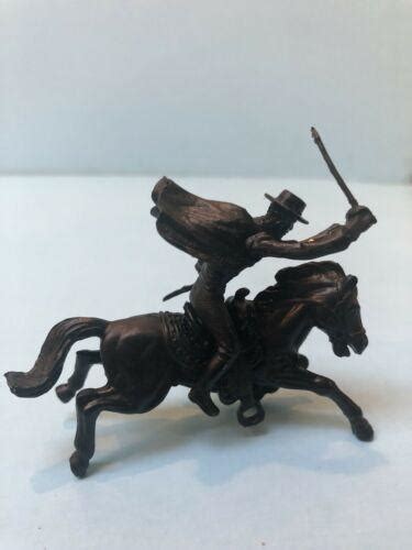 1957 Marx Walt Disney Zorro Play Set 54mm Zorro Figure And Tornado