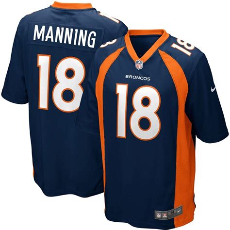 Youth Denver Broncos Peyton Manning Nike White Game Jersey Broncos