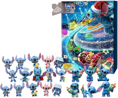 KALENDARZ ADWENTOWY ZABAWKA FIGUREK STITCH 24 16659517846 Allegro Pl