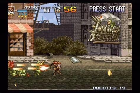 Screenshot Of Metal Slug Anthology Wii Mobygames