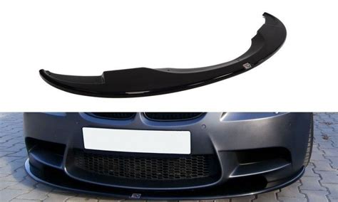 Front Splitter Bmw M3 E92 E93 Preface Model Textured Our Offer