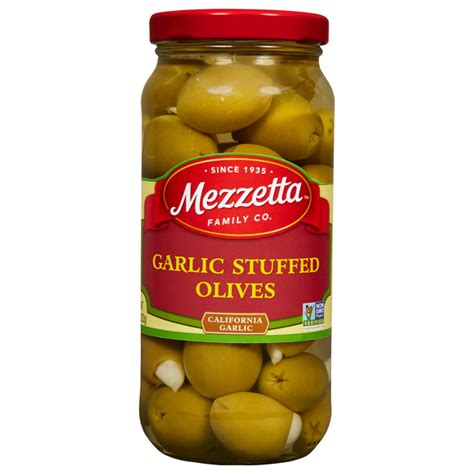 Save On Mezzetta Olives Garlic Stuffed Order Online Delivery Stop Shop