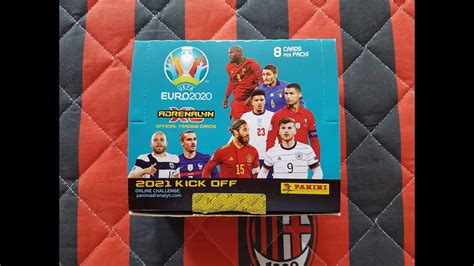 HIT NOWOŚĆ PANINI EURO 2020 KICK OFF 2021 UNBOXING DISPLAY BOXA