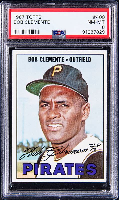 Roberto Clemente 1967 Topps 400 Base Price Guide Sports Card Investor