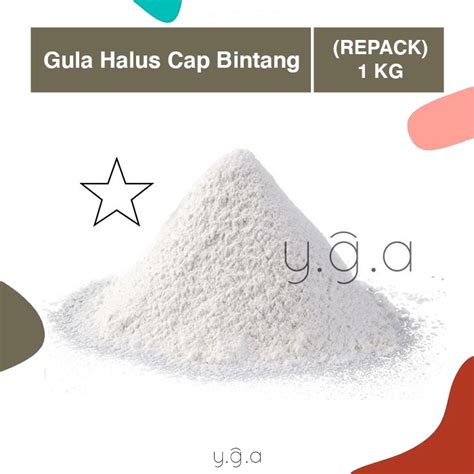 Jual Gula Halus Cap Bintang 1KG Shopee Indonesia