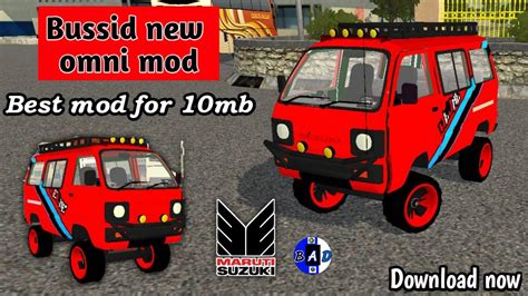 Bussid New Maruti Suzuki Omni Car Mod Downloadbussid New Mods