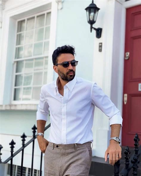 White Shirt With Linen Pants Hockerty