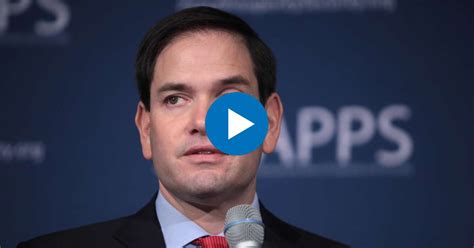 Cubanoamericano Marco Rubio Contrario A Parole Humanitario Ning N