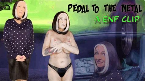 Pedal To The Metal A Embarrassed Naked Female Clip Made To Strip To Prevent Jail Time Enf Euf