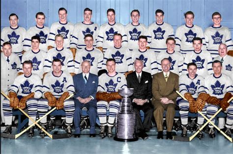 Toronto Maple Leafs 1949 Stanley Cup Champions | HockeyGods