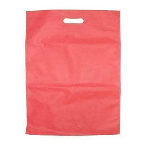 Plain Red D Cut Non Woven Bag At ₹ 125 Kilogram In Greater Noida Id