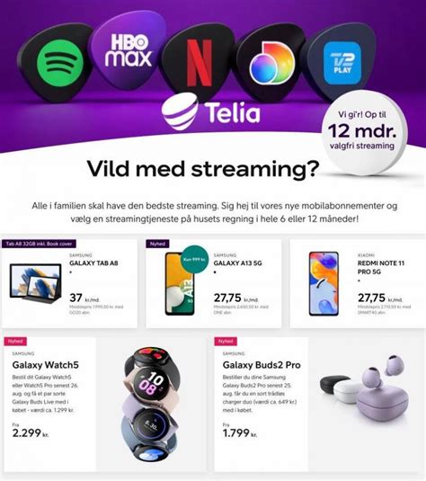 33 Uge 16 8 2022 30 8 2022 Telia Tilbudsavis Telia Alle Tilbudsavis