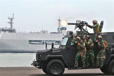 Tni Al Gelar Latihan Operasi Lumpuhkan Aksi Teror Maritim Jawa Pos