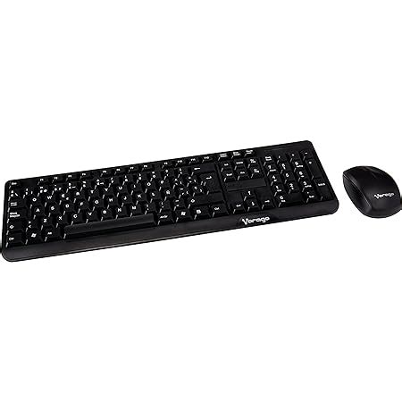 Vorago KM 304 Kit Teclado y Mouse Inalámbricos Teclas Multimedia