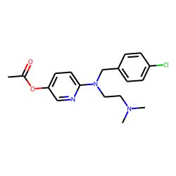Chloropyramine, hydroxy, acetylated - Chemical & Physical Properties by ...