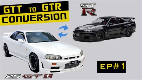 R34 Skyline Gtt To Gtr Conversion Dream Project Ep 1 Youtube