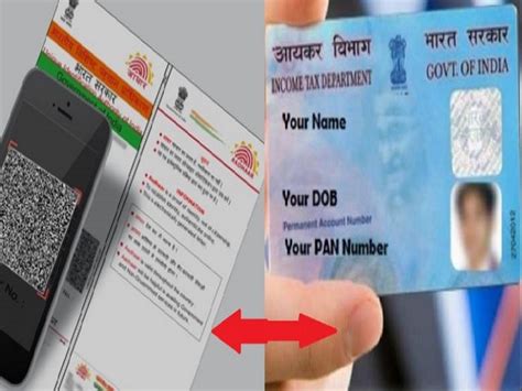 Aadhaar Card Pan Card Linking Process How Do I Link My Pan With The