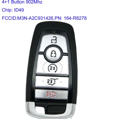 MK150003 4 Button 433 92MHZ Smart Key For L Incoln Mkz Mkx Mkc 13 17