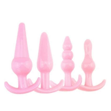 Kit Plug Anal Em Silicone Itens Suspirahh