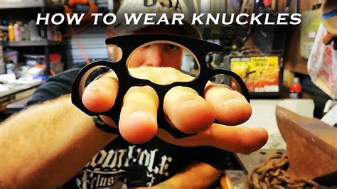 How To Wear Brass Knuckles Youtube