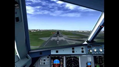 FSX HD Landing At Lisbon Portela Cockpit View YouTube